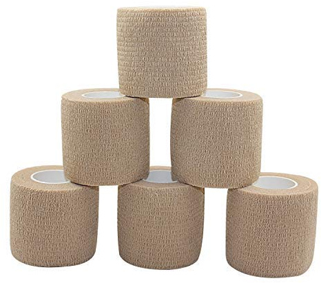 NT First Step Cohesive Bandage 5cm x 4.5m (Skin, Box of 6)