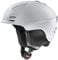 uvex ultra - robuster Skihelm für Damen und Herren - individuelle Größenanpassung - wechselbare Innenausstattung - silver/black - 55-59 cm