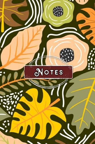 Vintage Floral #005 | 120 Page Blank Notebook, Journal (6x9) | 700 Fairfield