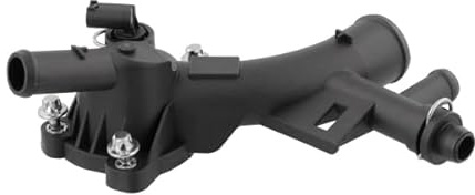 TOPRAN 638 757 Thermostatgehäuse mit Dichtung mit Thermostat mit Schrauben Kompatibel mit OPEL Corsa D Schrägheck S07 1338030 1338489 25193922
