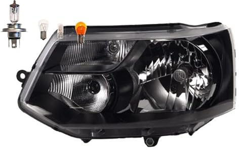 Johns, Scheinwerfer Halogen passend für VW Transporter T5 11/2009- Links + Leuchtmittel