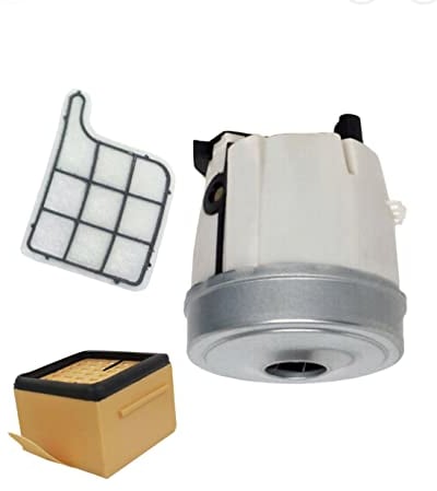 Motore Compatibile Mistericambio per Vorwerk Folletto VK135 VK136 Certificato TUV 900W + Filtri