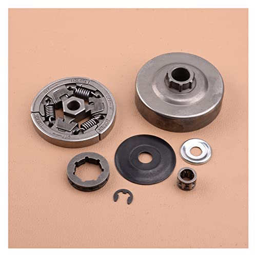 ZEKICE 7pcs 3/8 7T Clutch Drum Sprocket Rim Needle Bearing Kit Compatible with MS362 Stihl MS 362 Chainsaw