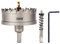 83mm(3-1/4) frese a tazza per metallo punte trapano metallo 2 buchette pilota rivestite titanio. Per su metalli duri, acciaio inossidabile, ferro, placo, leghe di alluminio, sega a tazza per legno