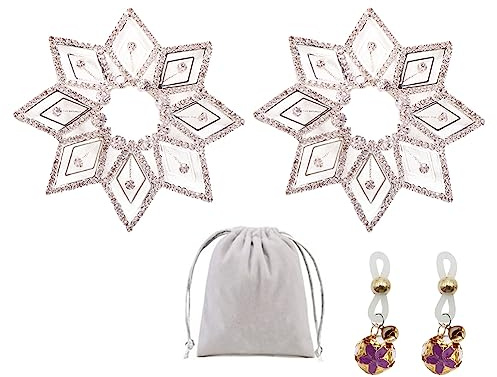 Strass Nippel Pasties Aufkleber Brust Abdeckung Quaste Brust Patch Dessous Unsichtbare Klebrige Kleber BH Halskette Körper Kette