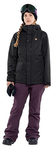 VOLCOM Unisex Bolt Ins Jacket Mantel, Schwarz, Large