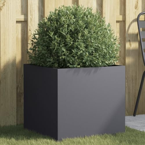 ARKEM Table de Bar et Dessus en Verre Noir 110x70x110 cm Poly rotin,Table Basse Salon,Petite Table Basse,Table Basse Rétro900