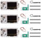 APKLVSR Lora ESP32 - Placa de Desarrollo Lora V3 WiFi + BLE con Pantalla OLED y Antena USB C Dual Core IOT Placa de Desarrollo 240 MHz 915 MHz para Arduino (3 Unidades)
