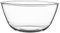 KDAMGOQE Bols à mélanger en verre 6.5 QT Bols en verre Salade de verre en verre transparent lave-vaisselle, congélateur ＆ four en verre en verre Soule Bowl Grand bols en verre Salad Bowl