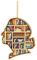 Baby Heizstrahler Infrarot Bücherregal-Anhänger-Acryl-Ornam Makramee Schwarz Blumenampel (B, One Size)