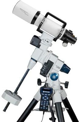Omegon Apochromatischer Refraktor AP 96/575 Pro APO Triplet ED FCD-100 + Meade LX85 GoTo