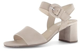 Gabor Damen Riemchensandalen, Frauen Sandalen,Strandschuhe,Sandaletten,Sommersandalen,Absatz,Sommerschuhe,Freizeitschuhe,Oak,37 EU / 4 UK