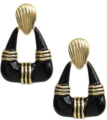 Jewellery Türklopfer-Ohrringe aus Epoxidharz Jewellery