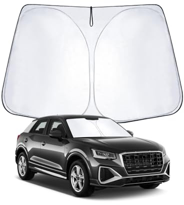 Parasol Delantero Compatible con AUD-i Q2 2017-2024 2025 2026 UV con protección UV, enfriamiento