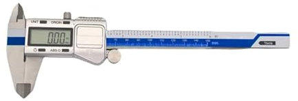 Calibro Digitale IP54 Impermeabile, Professionale Micrometro in Acciaio da 150mm/6 pollice, Calibro Metallo con Display LCD, Pollici/Millimetri/Frazione Conversione Calibro Elettronico