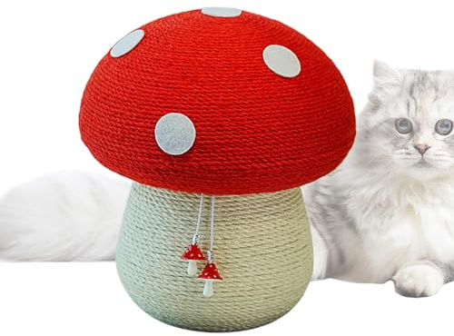 CAT DECRATION Fang - POST VON FUNDO CATTO | Post von Kratzern von vertikalen Katzen, Kratzpost für Innenkatzen, interaktives ergonomisches Kätzchen Play Post Vertical Design für die Ergänzung