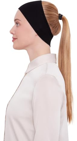 ihvan online, Hijab Kopftuch, Anti Rutsch Kopftücher Unterkappe für Frauen, Bone mit Rückbindung, Damen Muslim Hijab Cap