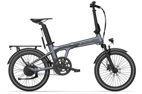 ADO E-Bike Air 20S E-Fahrrad Faltbar, klapprad Riemenantrieb,Citybike, 1 Gang, Hintermotor, 250W, 25KM/H,ebike Damen/Herren,StVZO
