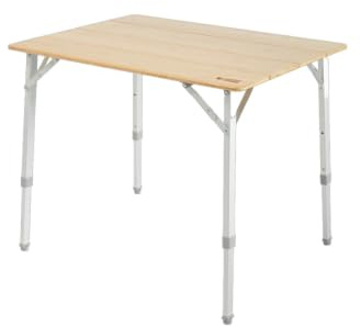 Happy Rhino - Klapptisch Lorentz Bambus - Campingtisch - Faltbar - Gartentisch - Braun - 80x60 cm