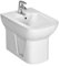 VitrA S20 - Bidet con foro per rubinetto, 36 x 54 cm, colore: Bianco