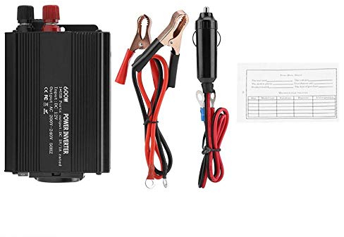 Nikou Korrektur Sinus Wechselrichter, 220V 600W Power Inverter 12 V-Konverter mit Solar-Panel