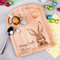 Personalised Dippy Egg Board Easter Bunny Egg Cup and Soldiers Board, Child's Easter Gift,