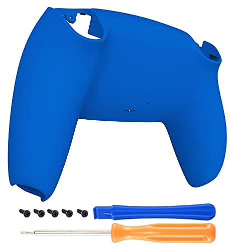 eXtremeRate Rückseite Abdeckung Kompatibel mit ps5 Controller, Hülle Case Gehäuse Ersatz Schale Abdeckung für ps5 Controller Zubehör(Blau)