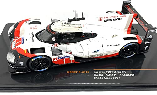 Ixo - Modellauto Sammlerstück, SP919-4315, schwarz/weiß/rot
