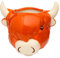 Ceramic Highland Coo Cow Head Wall Planter/Plant Pot