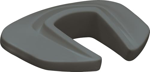 ABUS Türstopper JC5401 MINA - Finger-Klemmschutz, 2er Set, Grau | Kindersicherung für Türen mit 30–50 mm Blattstärke, PVC-freies TPE, geprüft nach EN 16654:2015, rutschfest
