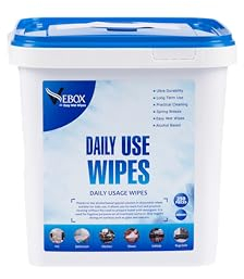 VEBOX - Daily Use Wipes - 250 M Pieces - Easy Wet Wipes - For Multi Purpose Use - Multicleaning - Surfaces Wet Wipes