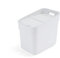 Curver Ready to Collect 100% Recycled 20L Kitchen Accessories Recycling Lift Top Bin White Light Grey Lid