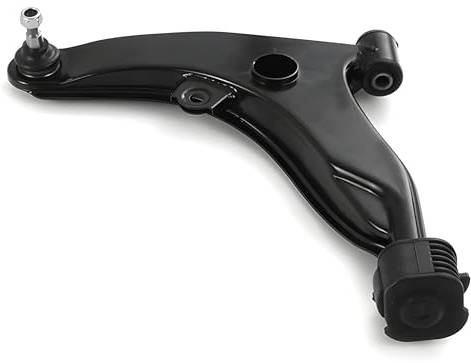 SKF Radaufhängung Lenker Längslenker mit Kugelgelenk mit synthetischem Fett VKDS 825301 B Vorderachse links Höhe 108 mm Länge 403 mm Breite 428 mm | Kompatibel mit: MITSUBISHI COLT IV, LANCER V, LANCER V Station Wagon