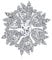 Grande Déclaration Broche Fleur De Cristal Clair Pour Femmes Pour Mère Plaqué Argent