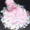 10ml/jar Summer Nail Art Pailletten Glitzerpuder Maniküre Pailletten Sparkles Pailletten DIY Chrom für Nägel Pailletten Dekorationen-XNLpink,10ml