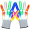 LED Handschuhe, Handschuhe Mit Licht Leuchtende Led Handschuhe Kinder Kostüm, für Halloween Mitgebsel Weihnacht Raves Party Clubs Partygeschenke, Pielzeug ab 3 4 5 6 7 8 Jahre Junge Mädchen Kleine