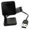 System-S USB 2.0 Kabel 91 cm Ladestation für Huawei Band Fit Watch Smartwatch in Schwarz