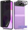 Teenrpov 1+2 Pezzi Privacy Pellicola Protettiva per Motorola Moto Razr 40, Pellicola Protettiva TPU Morbida [Non Vetro] + Moto Razr 40 Fotocamera Vetro Temperato, Anti-Spy Pellicola per Moto Razr 40