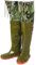 IBOWZ Waders Pesca Hip Waders Stivali da Uomo e da Donna Fino al Ginocchio con Glutei Lunghi, Stivali da Pesca e da Caccia con Suola Morbida Oxford Antiscivolo