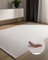 benuta Basic handgewebter Baumwollteppich Ron - Weiß 350x450 cm - Handwebteppich aus 100% Baumwolle - Style: Uni, Minimalistisch, Natural Living - Pflegeleicht für Wohnzimmer Schlafzimmer