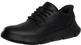 Skechers Men's Hands-Free Slip-ins Garza Duran Sneaker, Black, 42 EU
