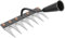 Fenteer Rake de jardín de jardinería para de la Mano del rastrillo de Desastre para Cultivar Tierra de, 7 Rake de Dientes