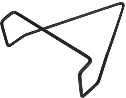 OUNONA Schallplatten Wandregal Aus Metall Platten Lagerung Halter Für Schallplatten Und Zeitschriften Stabiles Metallregal Für Home Office Und Wohnzimmer