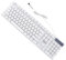Lurrose Clavier Mécanique USB Filaire pour Jeux Clavier Étanche Électronique pour Pc et Portable Accessoire Gamer Pratique Design Compact Bureau Jeux Couleur Noire