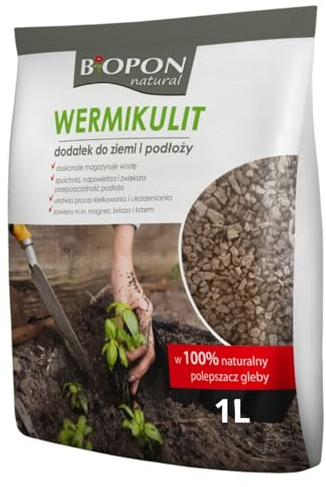 5L Vermiculite – großer Vorrat an mineralischem Bodenzusatz für Garten, Hochbeete & Zimmerpflanzen – lockert Erde, verbessert Wasserhaushalt & fördert Wurzelwachstum (Universal, 1000, Milliliter)