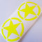 folien-zentrum - 2x Army Stern Neon Gelb je 9x9cm - Auto Aufkleber JDM Tuning Sticker - Autoaufkleber US Star USA Decal Car Stickerbomb - 4x4 Off Road Armeestern Armystern Armystar Amerika 38