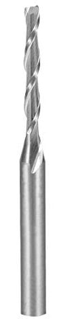 sourcingmap 1/8 Shank 2.0mm x 15mm Carbide End Mill CNC Router Bits 2 Flute Milling Bit for Acrylic PVC MDF Wood