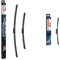 Wischblatt Satz Aerotwin A863S + Bosch A282H Rear Heckscheiben-Wischer