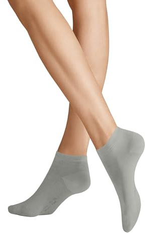 Hudson Damen Sneaker Socken Relax Fine weich Silber 0505 35-38