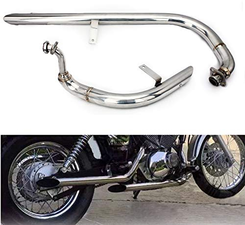 TARAZON Pot d'échappement silencieux pour Yamaha V-Star XV 250 Virago 1988-2013
